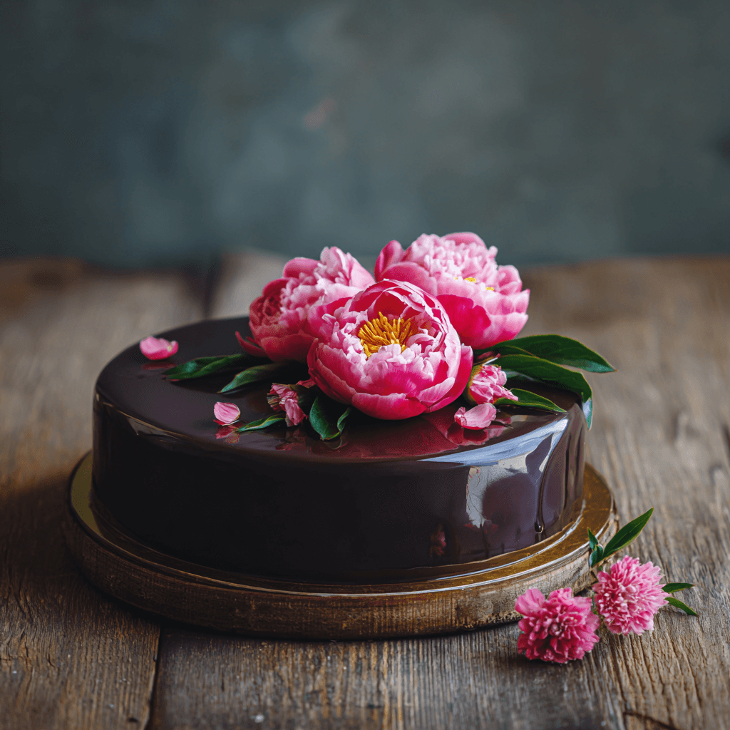 Photo 2 du gâteau Pivoine