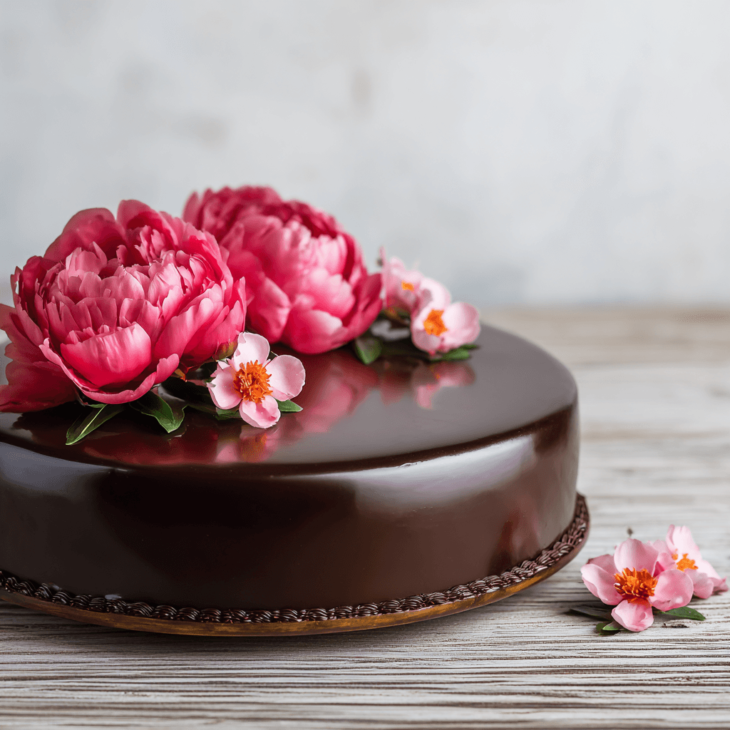 Photo 3 du gâteau Pivoine